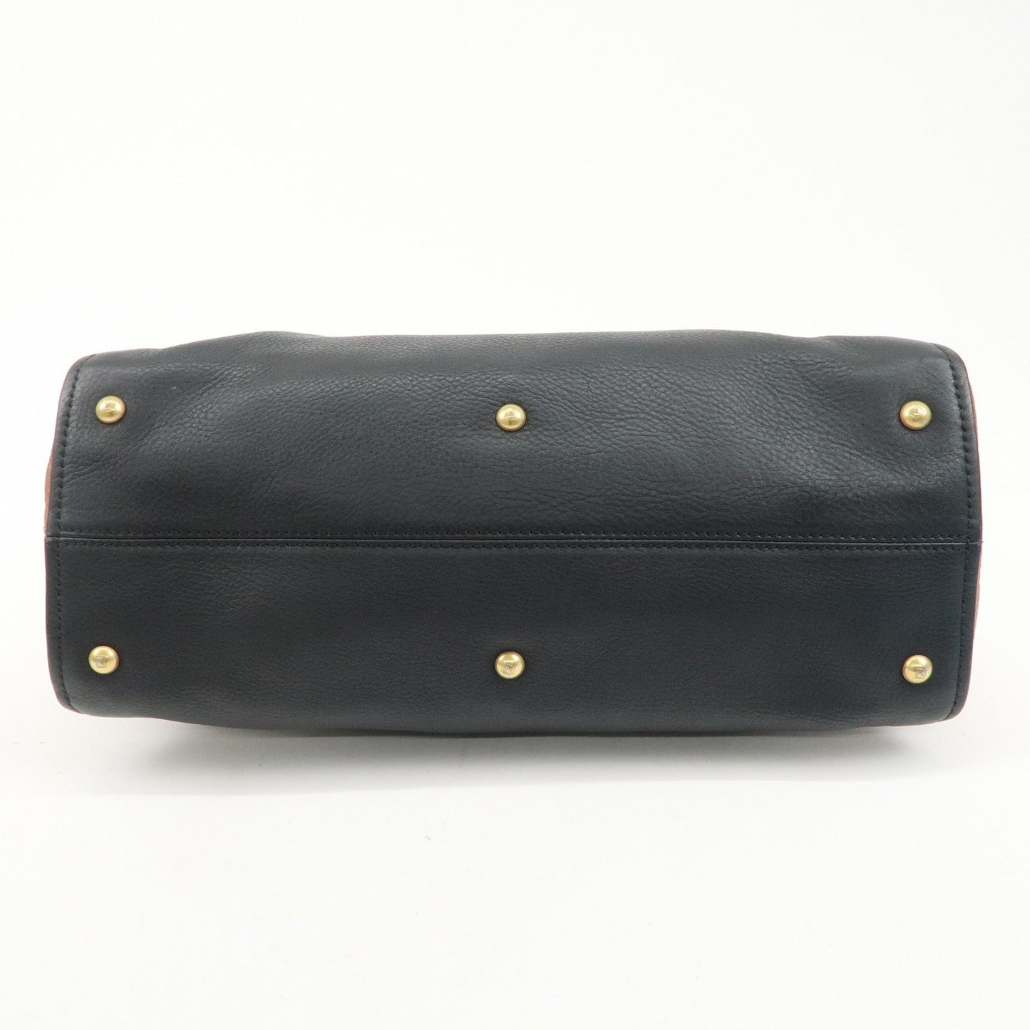 FENDI Cameleon Leather 2WAY Bag Black Brown Blue Red 8BL110  d