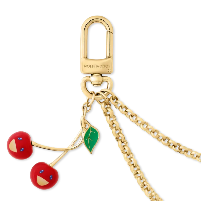 Louis Vuitton Murakami Cerise Cherry Bag Chain