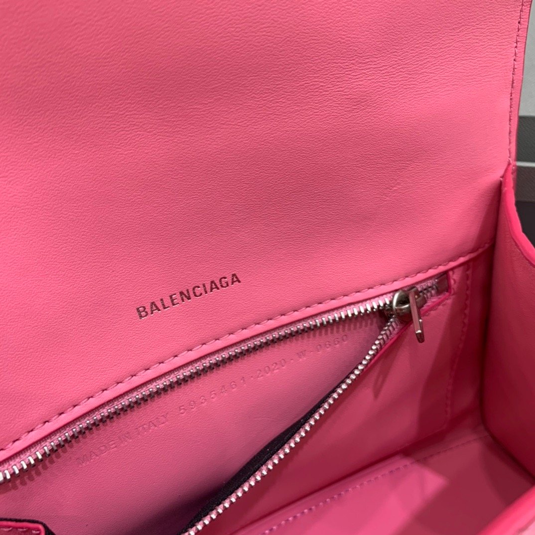 Top Quality Hourglass Small Handbag In Pink, For Women,  Bags 9in/23cm 5935462107U5812