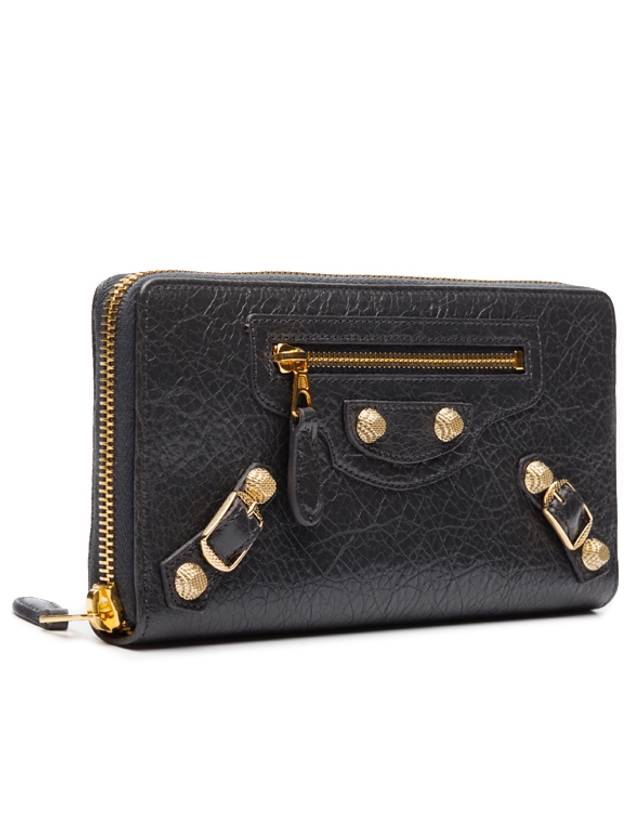 Luxury Balenciaga Trending 2025 Giant Continental Long Wallet Grey