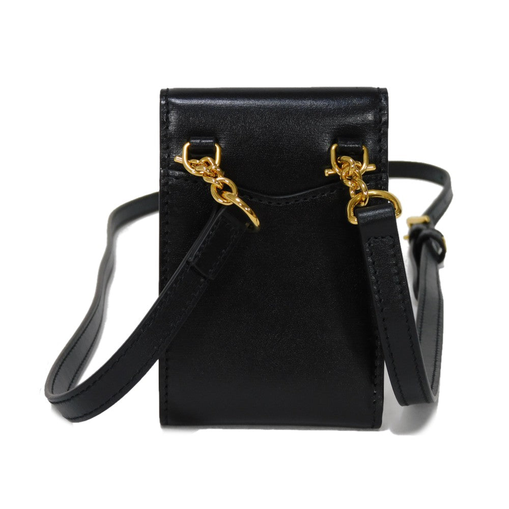 GUCCI Bifold Wallet 658617 0YK0G 1000 Smooth Calfskin Leather black Horsebit 1955 Strap Wallet Women(Unisex)