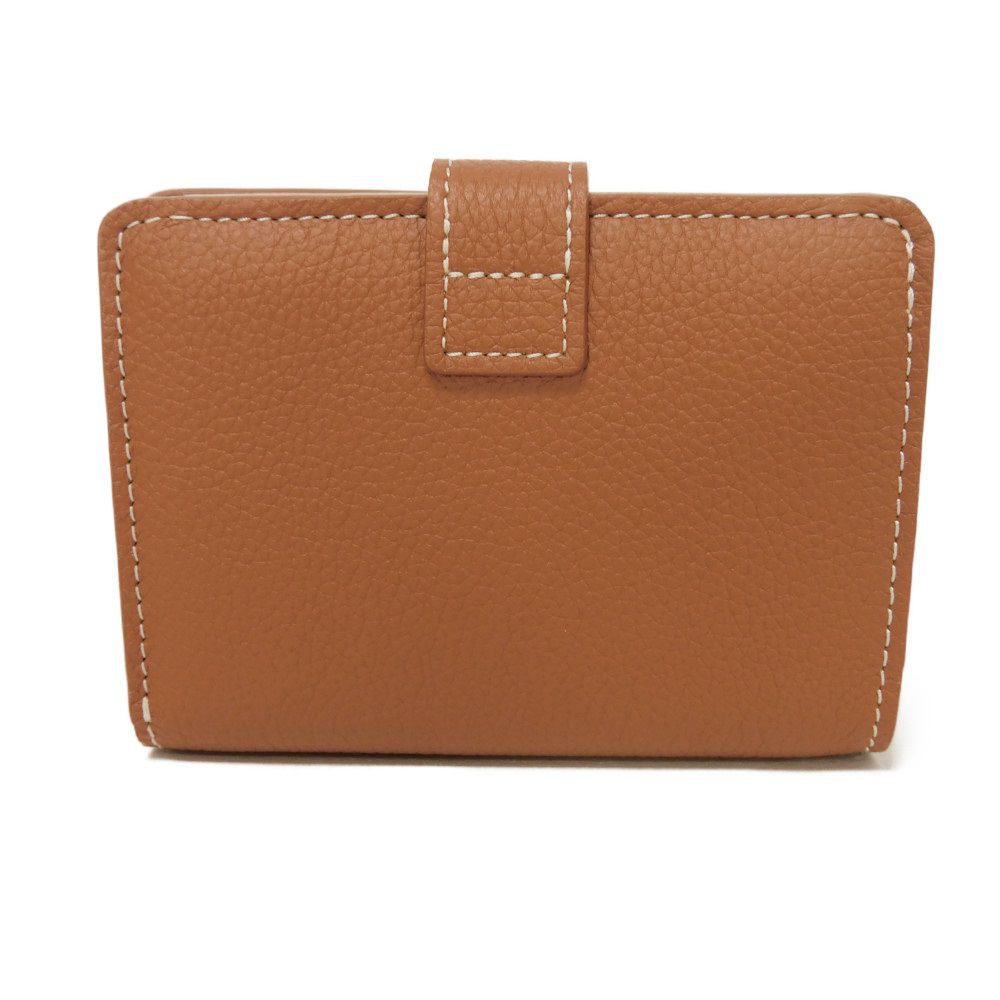 LOUIS VUITTON Bifold Wallet M12148 Calf leather cognac Current Padlock Brown RFID Un d LV circle Portefeuille Lowkey Compact unisex(Unisex)