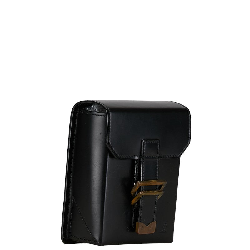 Louis Vuitton Liège Line Pister Waist Bag M92222 Noir Black Leather  Louis Vuitton