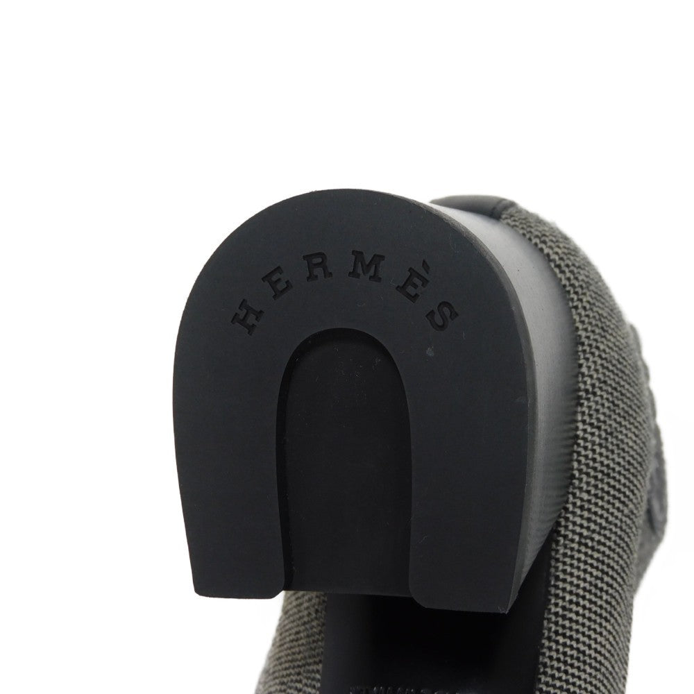 HERMES boots Technical fabric Notchyola Click Se Nue Vol Vert 60 Women 38 1/2  d