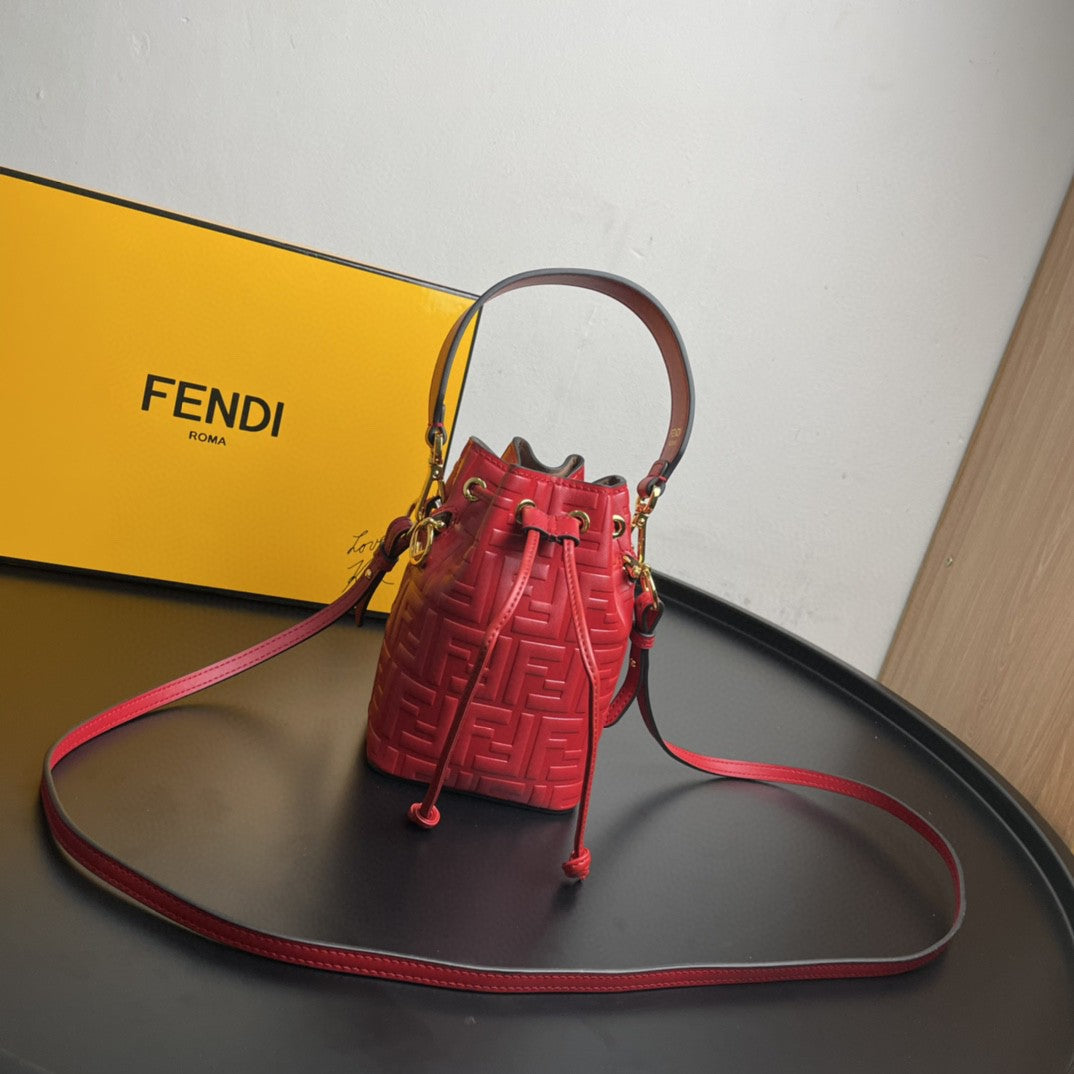 Top QualityTop Quality Mon Tresor Red Mini Bag For Woman 18cm/7in