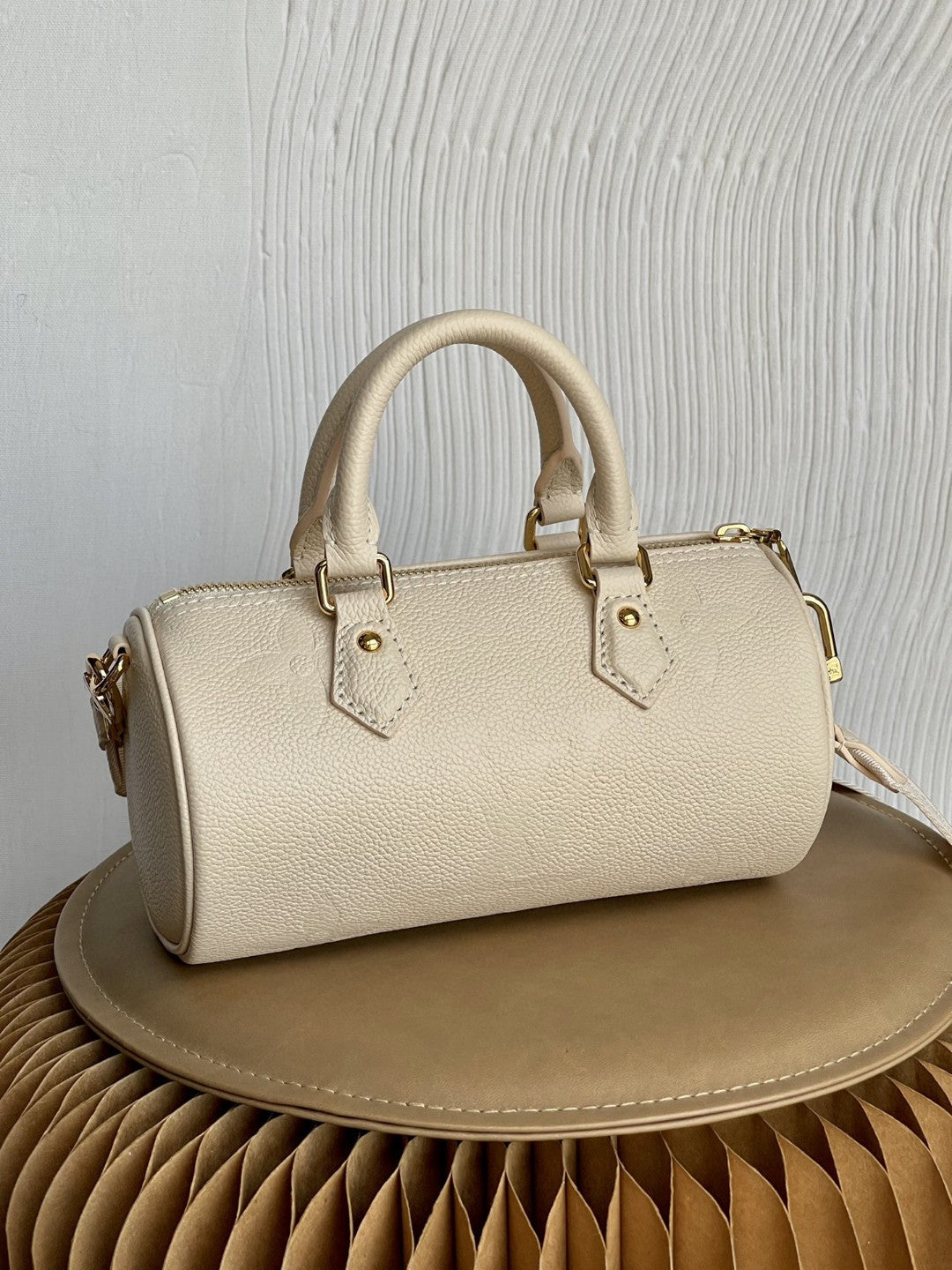 Top Quality Papillon BB Bag In Monogram Empreinte For Women 7.9in/20cm Crème Beige M45994