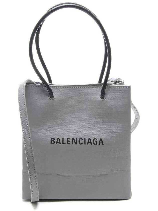 Luxury Balenciaga Trending 2025 Shopping XXS North South Tote Bag Grey