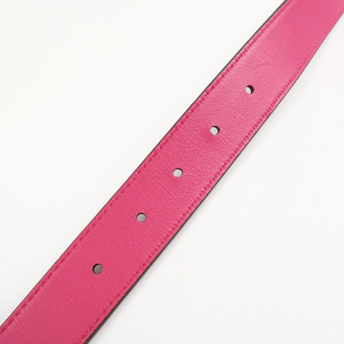 FENDI Zucchino PVC FF Logo Belt Multi Color  d