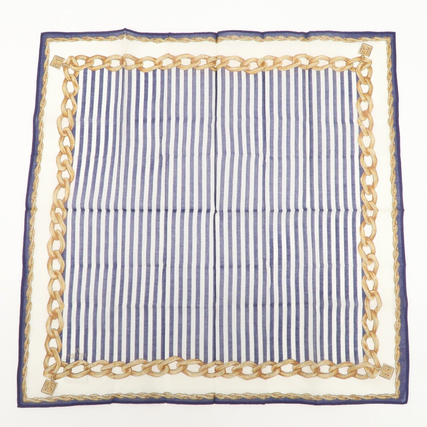FENDI Set of 5 Cotton 100% Handkerchief Scarf  d