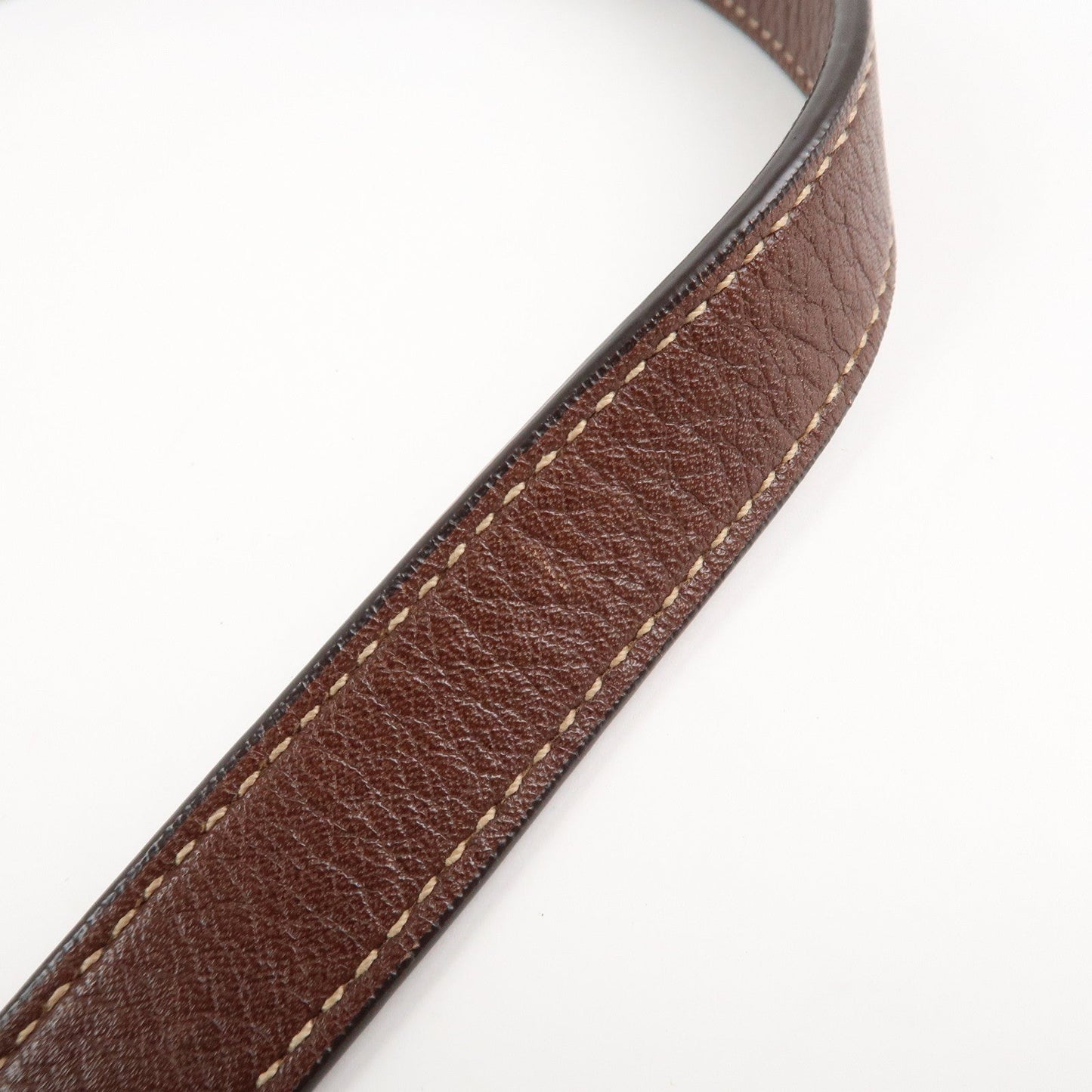 PRADA Leather 2Way Bag Shoulder Bag Hand Bag Brown BN1904  d