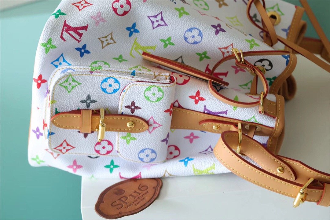 Top Quality Noe BB Monogram Monogram Multicolore White For Women,  Shoulder And Crossbody Bags 13.4in/34cm Top Quality