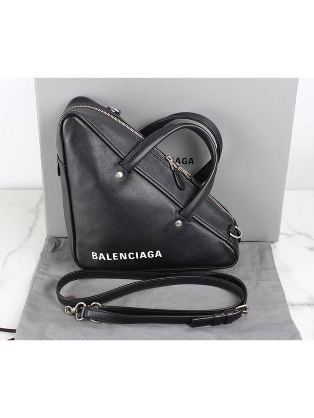 Luxury Balenciaga Trending 2025 Logo triangle small duffel bag