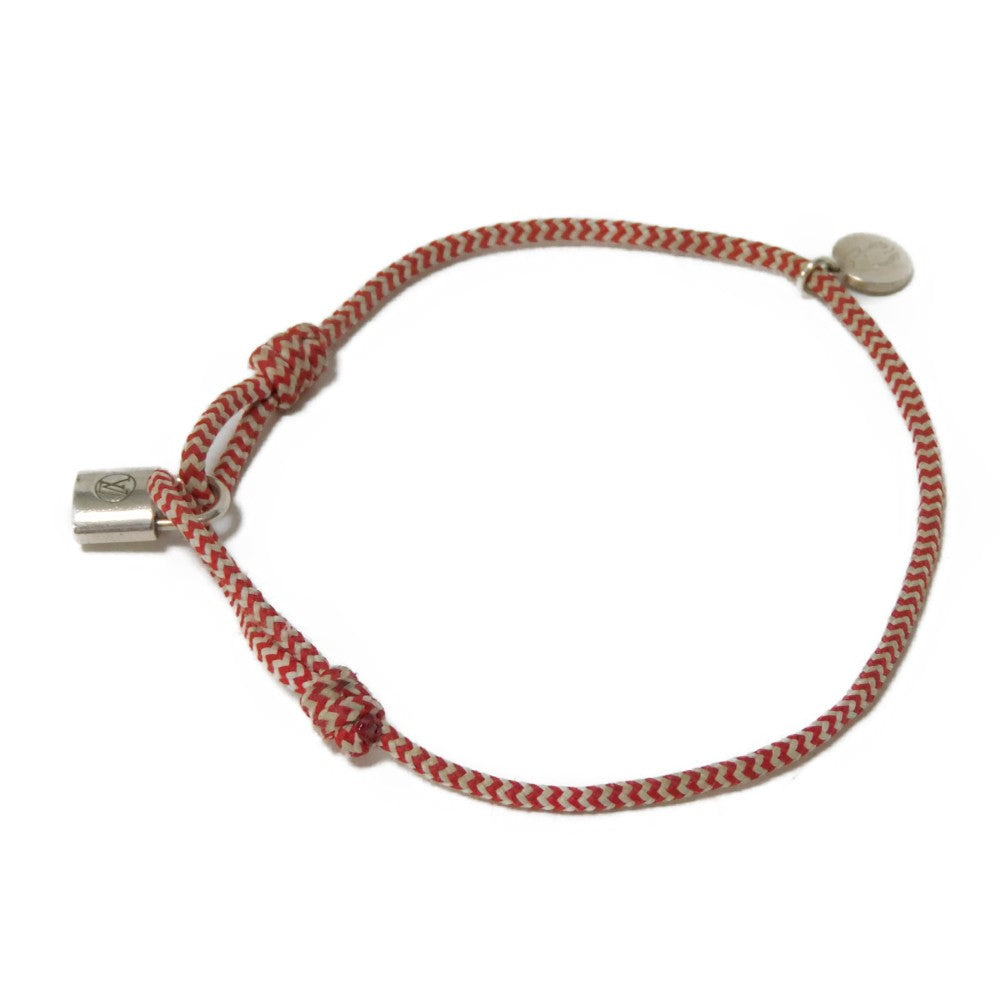 LOUIS VUITTON bracelet Q95705 925 Red Sophie Turner Silver Lockit Bracelet Women  d