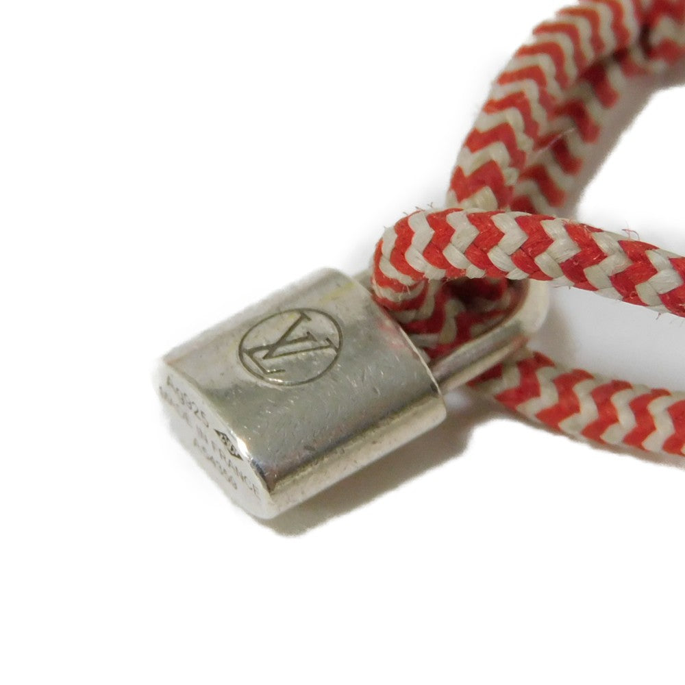 LOUIS VUITTON bracelet Q95705 925 Red Sophie Turner Silver Lockit Bracelet Women  d