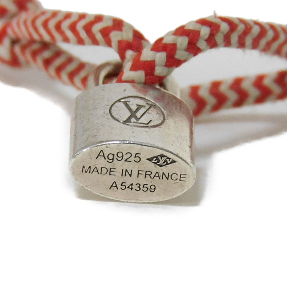 LOUIS VUITTON bracelet Q95705 925 Red Sophie Turner Silver Lockit Bracelet Women  d