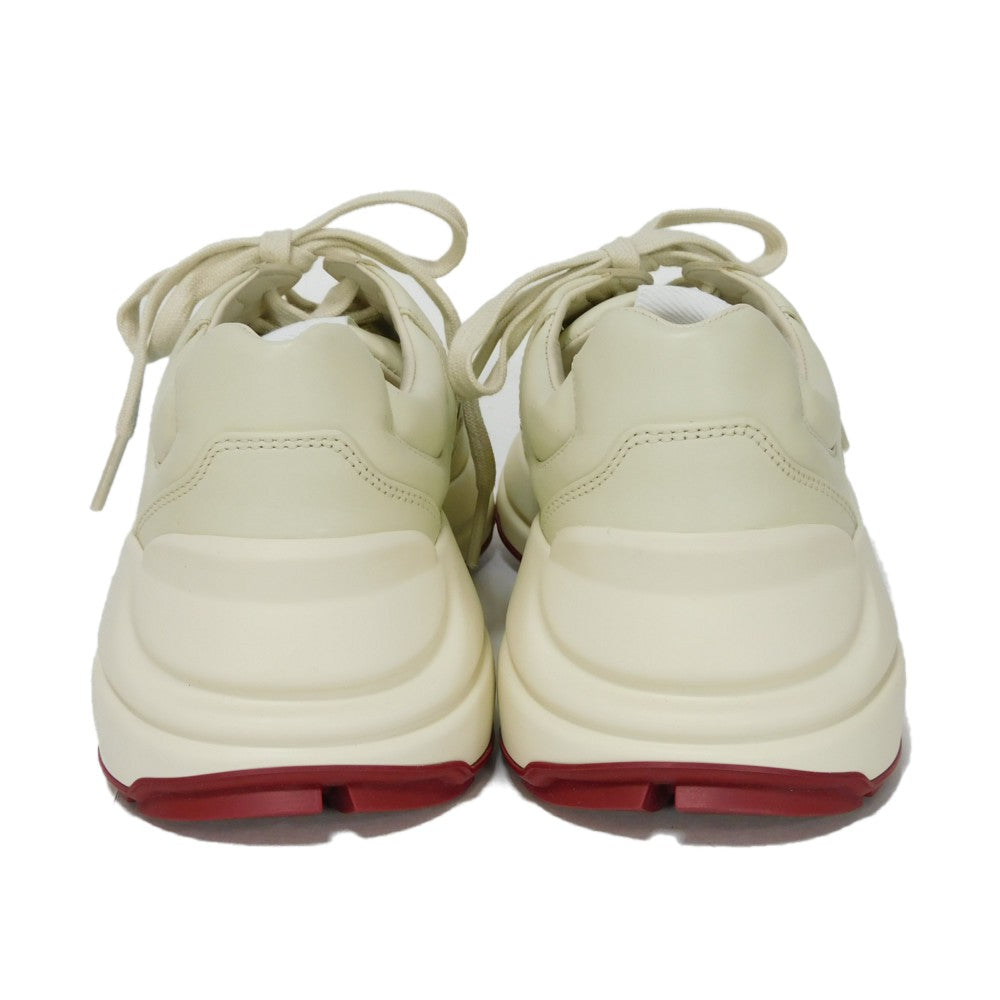 GUCCI sneakers 655037 DRW00 9522 Calfskin leather Ivoryx Cherry Red Doraemon Ryton Women 37