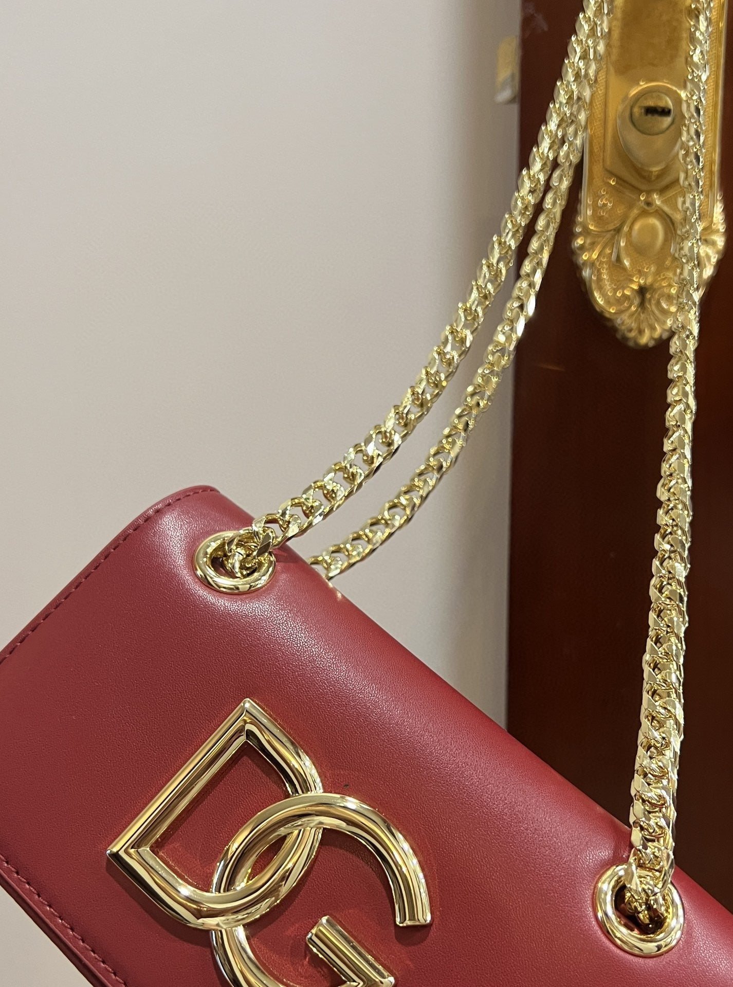Top Quality Polished 3.5 Phone Bag Burgundy For Women 7.3in/19cm Top Quality