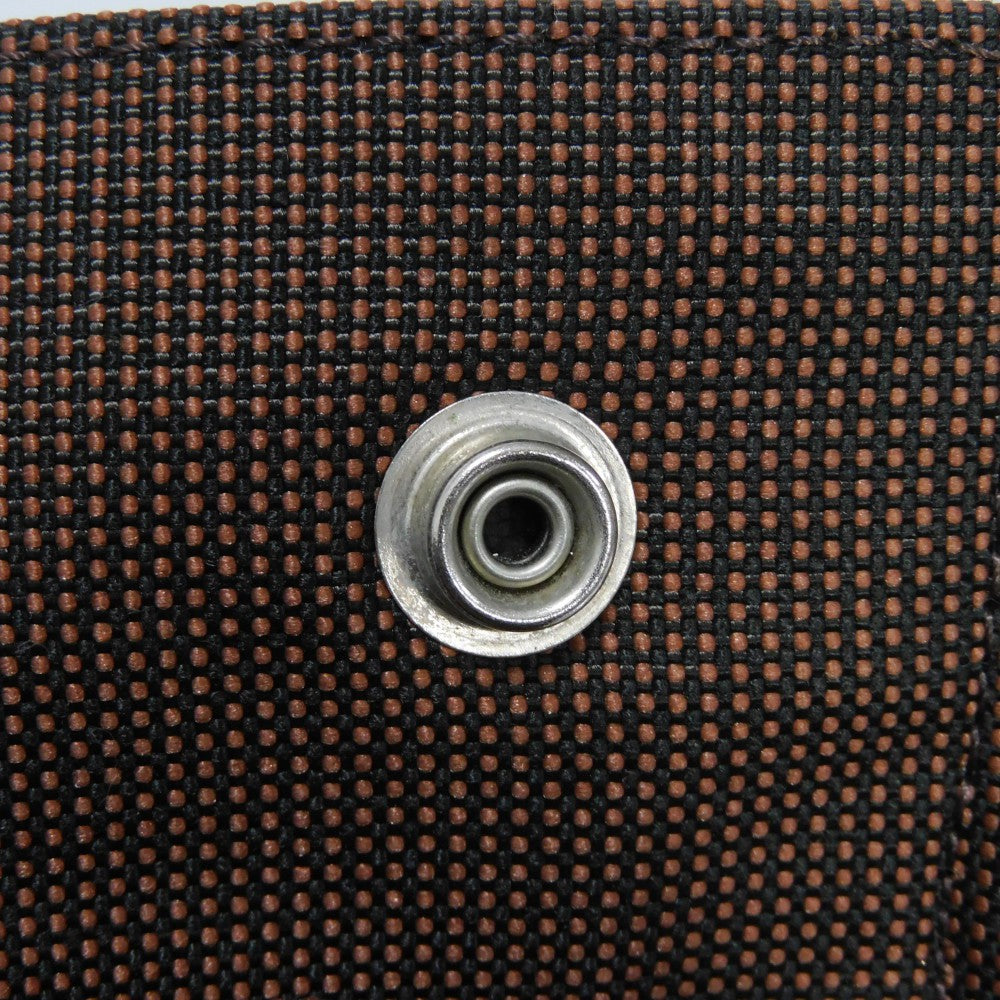 HERMES Tote Bag Nylon canvas (polyamide x polyester) Brown Serie button Her Line PM Tote mens(Unisex)  d