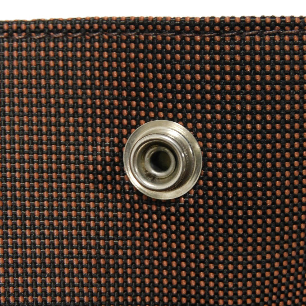 HERMES Backpack Nylon canvas (polyamide x polyester) Brown Serie button Her Line Sac Ad PM mens(Unisex)  d