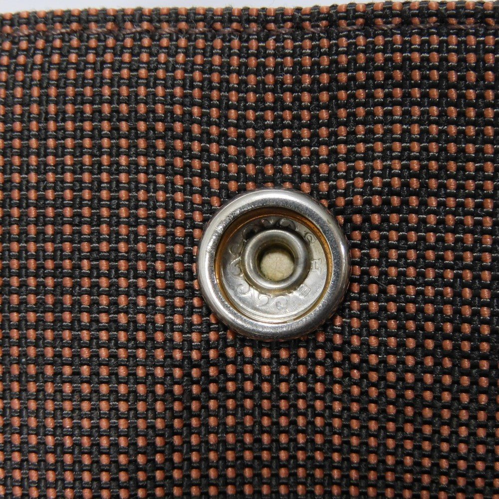 HERMES Backpack Nylon canvas (polyamide x polyester) Brown Serie button Her Line Sac Ad PM mens(Unisex)  d