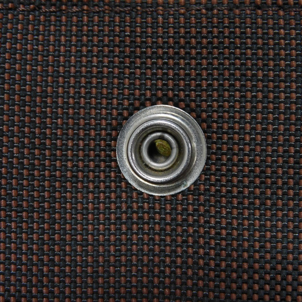 HERMES Tote Bag Nylon canvas (polyamide x polyester) Brown Serie button Her Line PM Tote mens(Unisex)  d