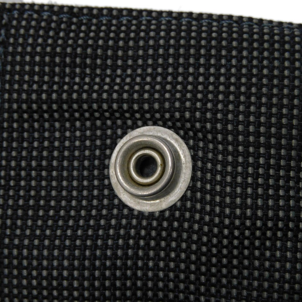 HERMES Tote Bag Nylon canvas (polyamide x polyester) Dark gray Serie button Her Line PM Tote mens(Unisex)  d