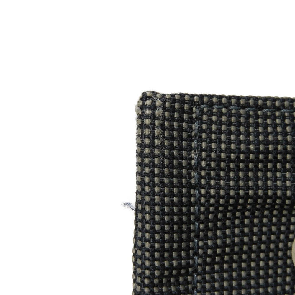 HERMES Tote Bag Nylon canvas (polyamide x polyester) Dark gray Serie button Her Line PM Tote mens(Unisex)  d