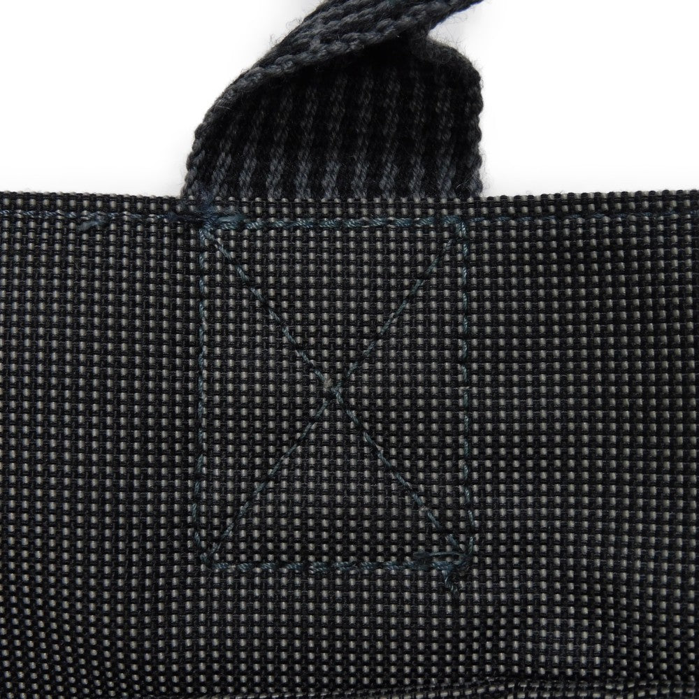 HERMES Backpack Nylon canvas (polyamide x polyester) Dark gray Serie button Her Line ad MM Women(Unisex)  d