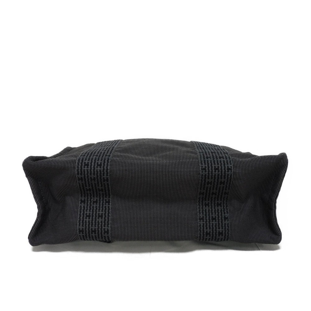 HERMES Backpack Nylon canvas (polyamide x polyester) Dark gray Serie button Her Line ad MM Women(Unisex)  d