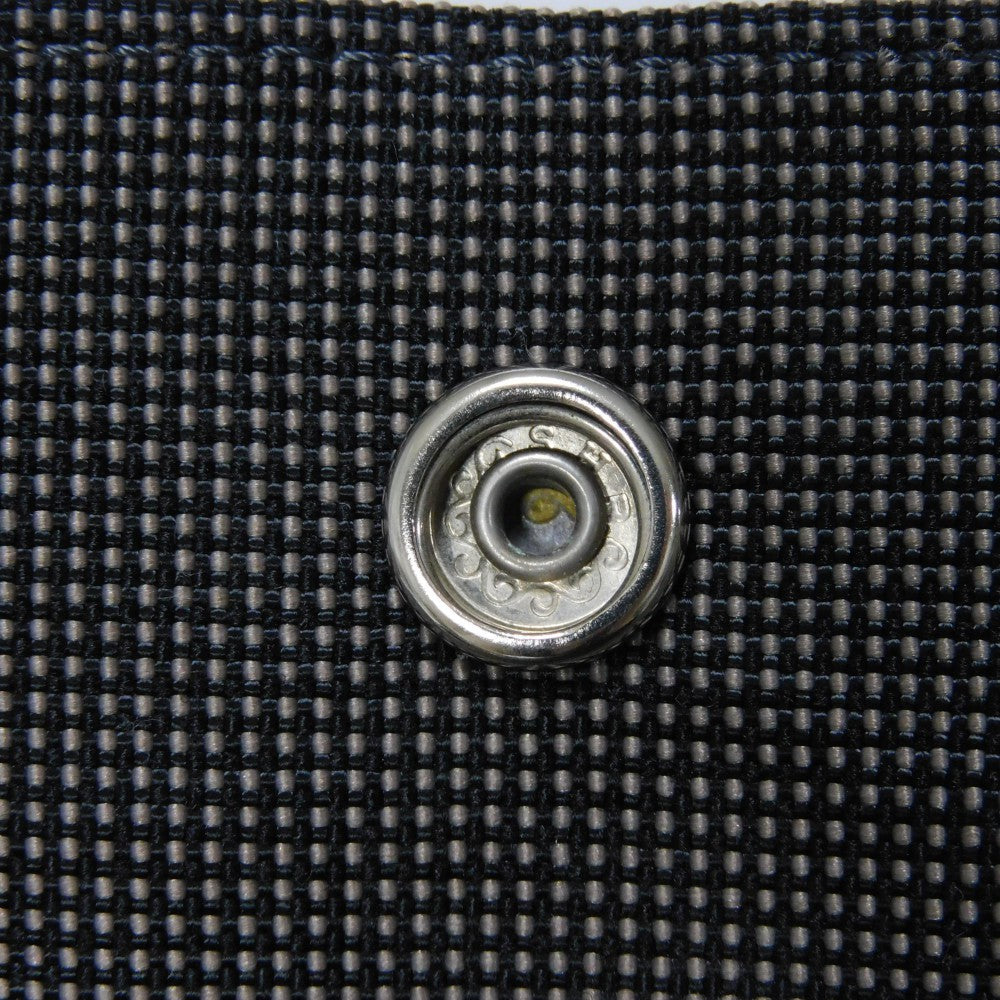 HERMES Backpack Nylon canvas (polyamide x polyester) Dark gray Serie button Her Line Sac Ad PM Women(Unisex)  d