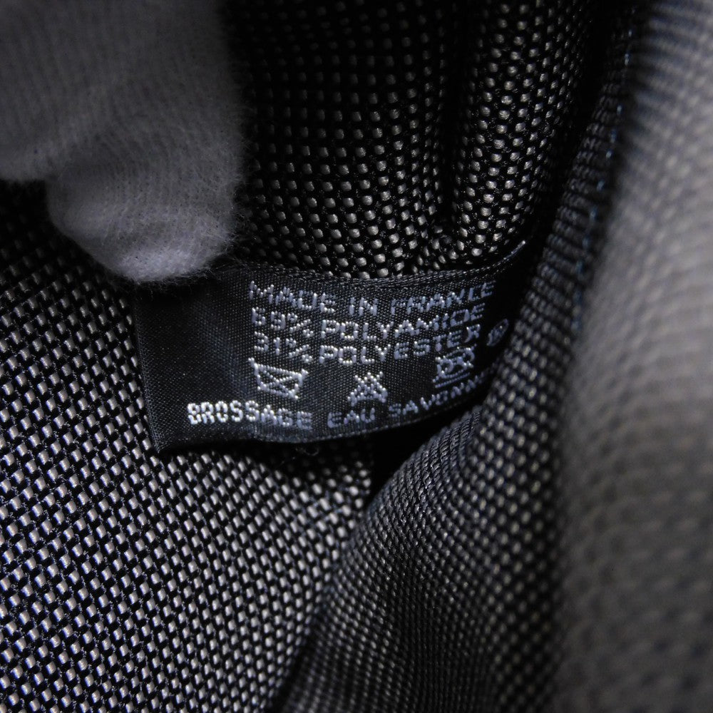 HERMES Backpack Nylon canvas (polyamide x polyester) Dark gray Serie button Her Line Sac Ad PM Women(Unisex)  d