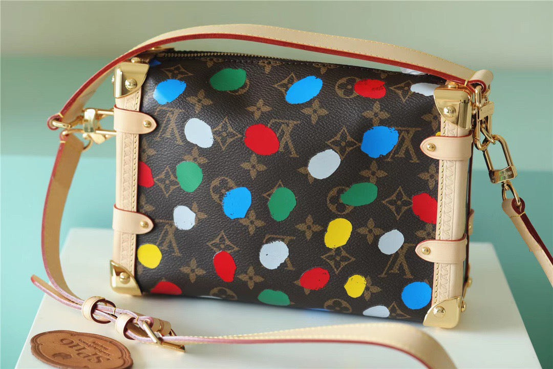 Top Quality Side Trunk PM Monogram Canvas For Women, Womens Bags, Shoulder And Crossbody Bags 8.3in/21cm Top Quality