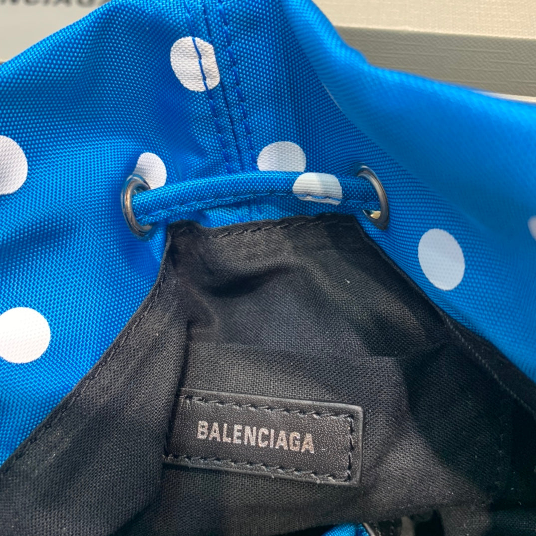 Balen Le Cagole MeTop Qualityum Bucket Bag In Blue, For Women,  Bags 17.6in/45cm