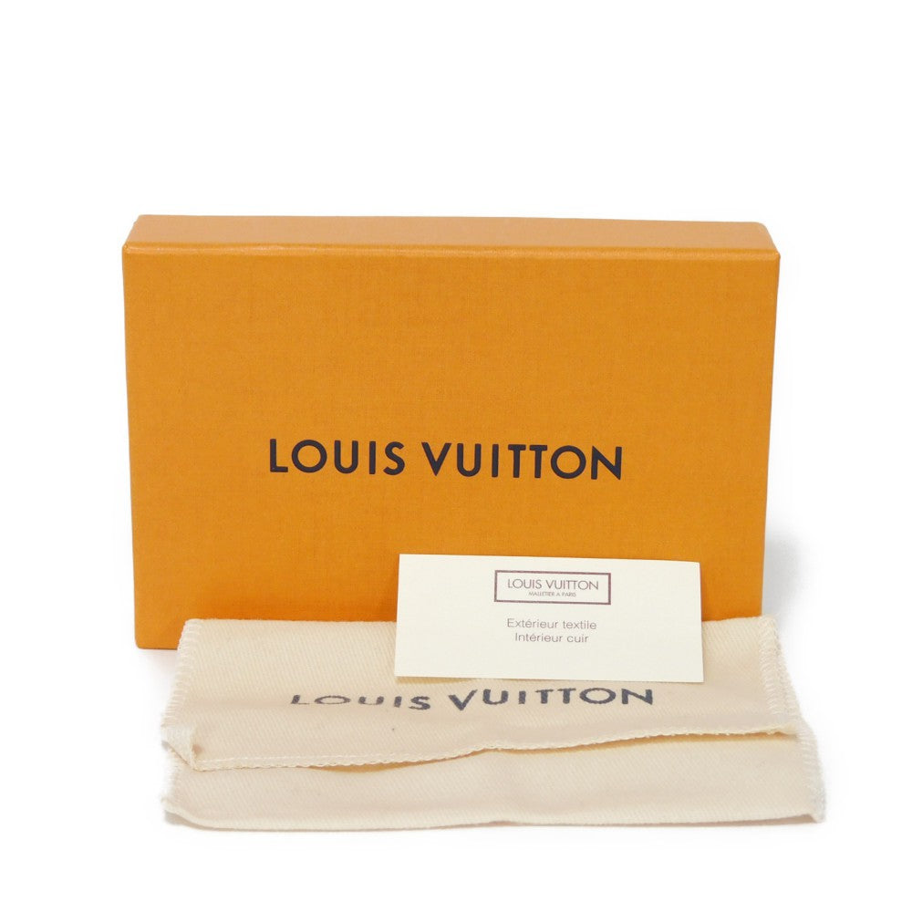 LOUIS VUITTON Card Case M80025 Monogram Tapestry Canvas x Cowhide Leather Navy Monogram tapestry Organizer De Poch mens  d