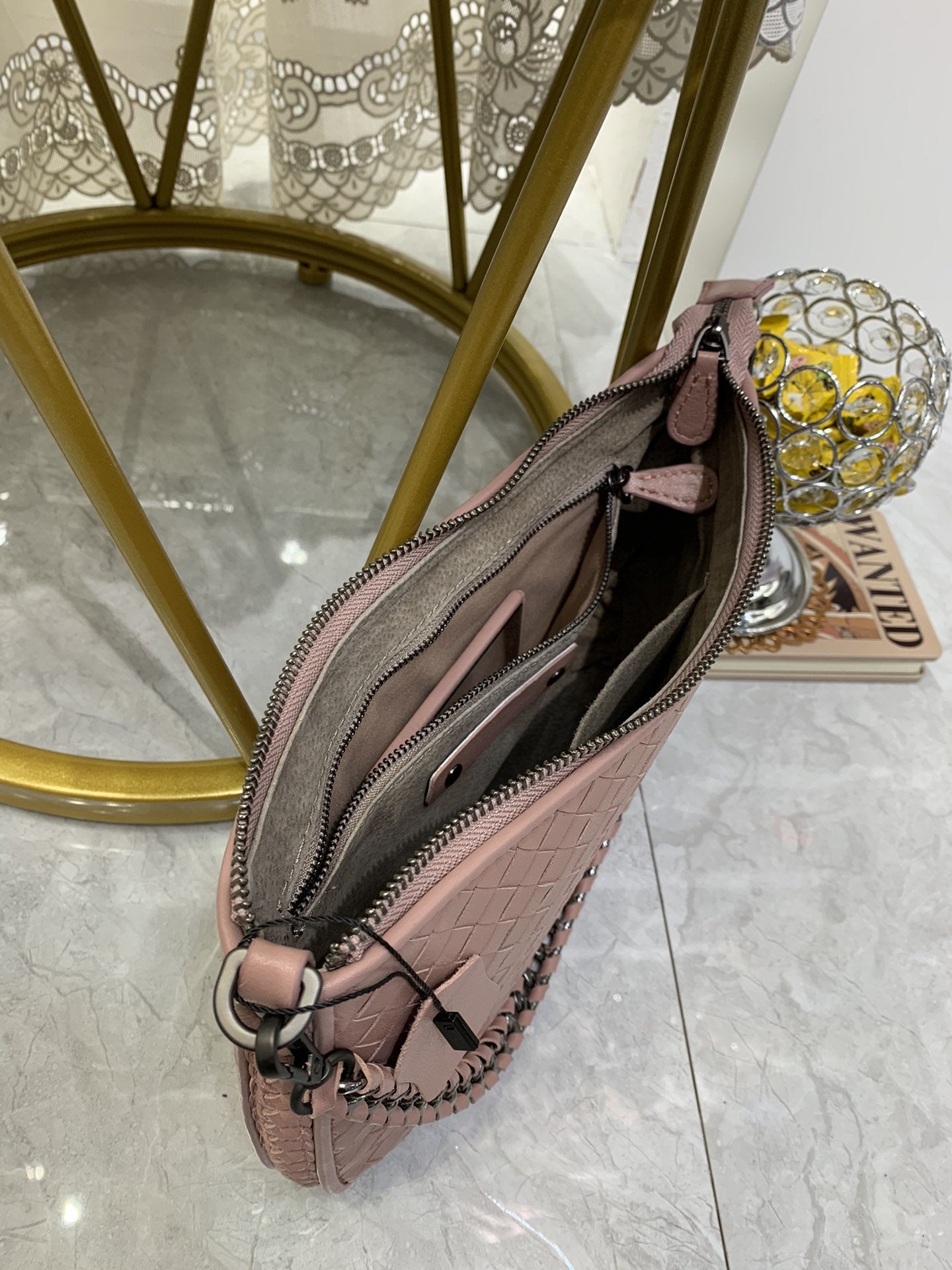 Top Quality Crossbody Bag Pink, For Women, Bags 9.4in/24cm