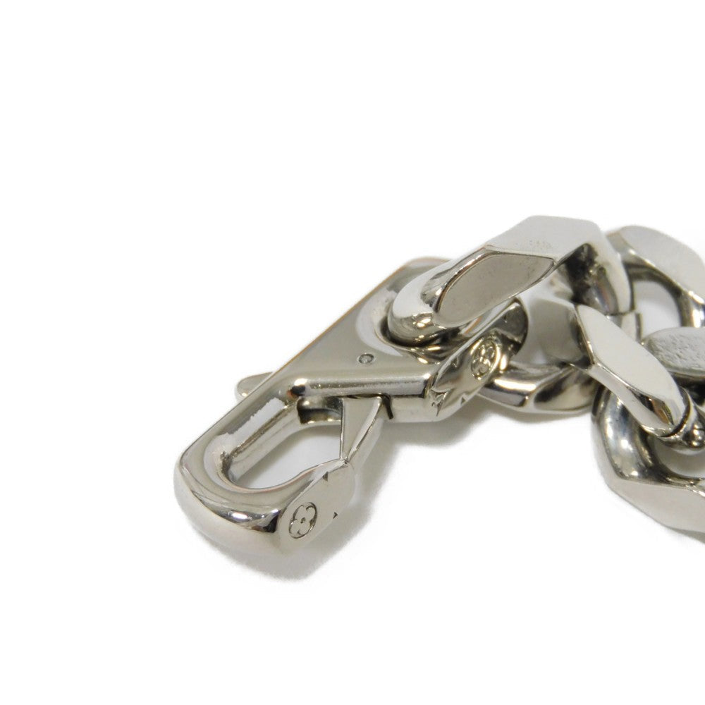LOUIS VUITTON bracelet M00855 metal Silver Bracelet Chain Monogram mens  d