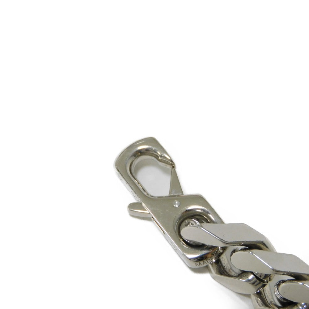 LOUIS VUITTON bracelet M00855 metal Silver Bracelet Chain Monogram mens  d