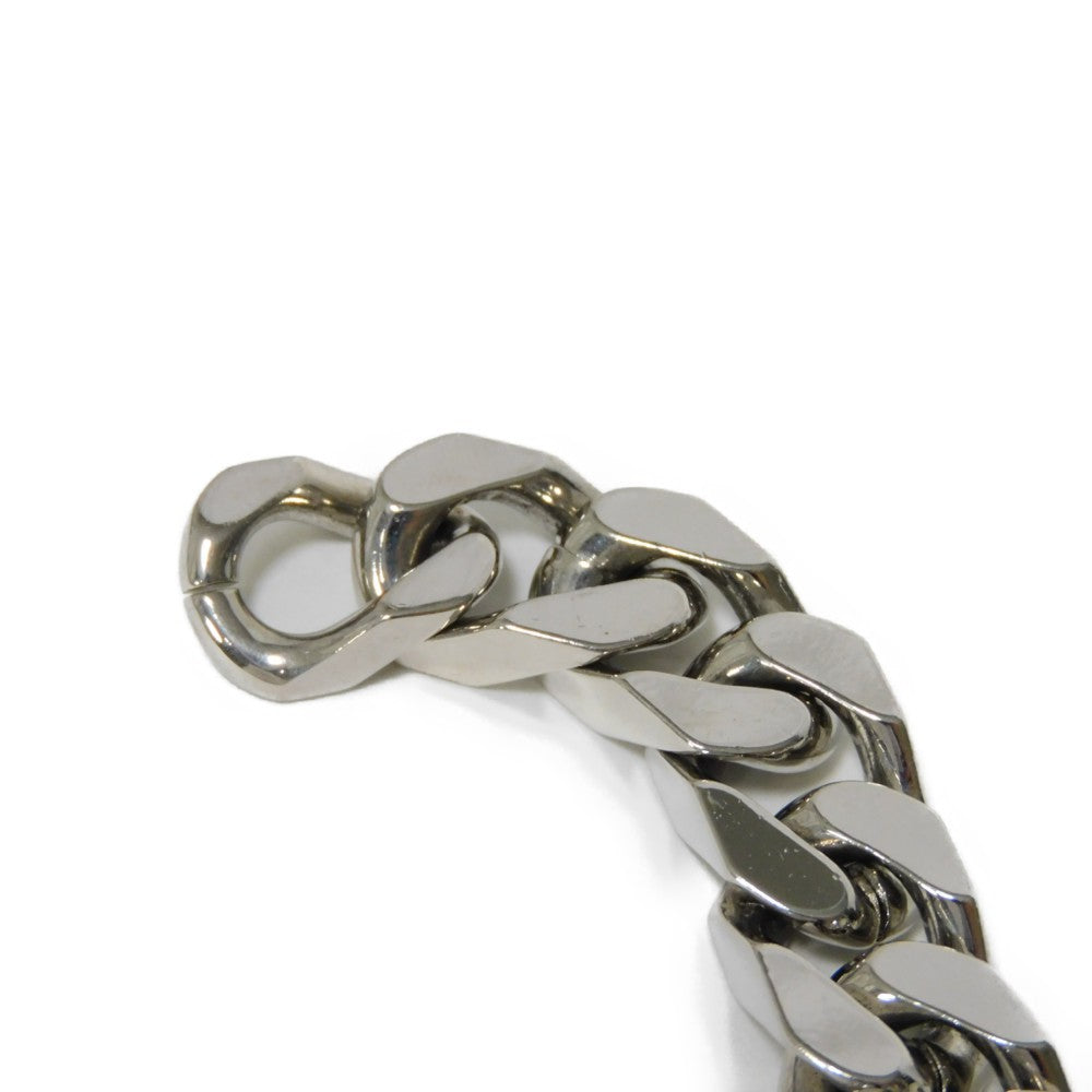 LOUIS VUITTON bracelet M00855 metal Silver Bracelet Chain Monogram mens  d