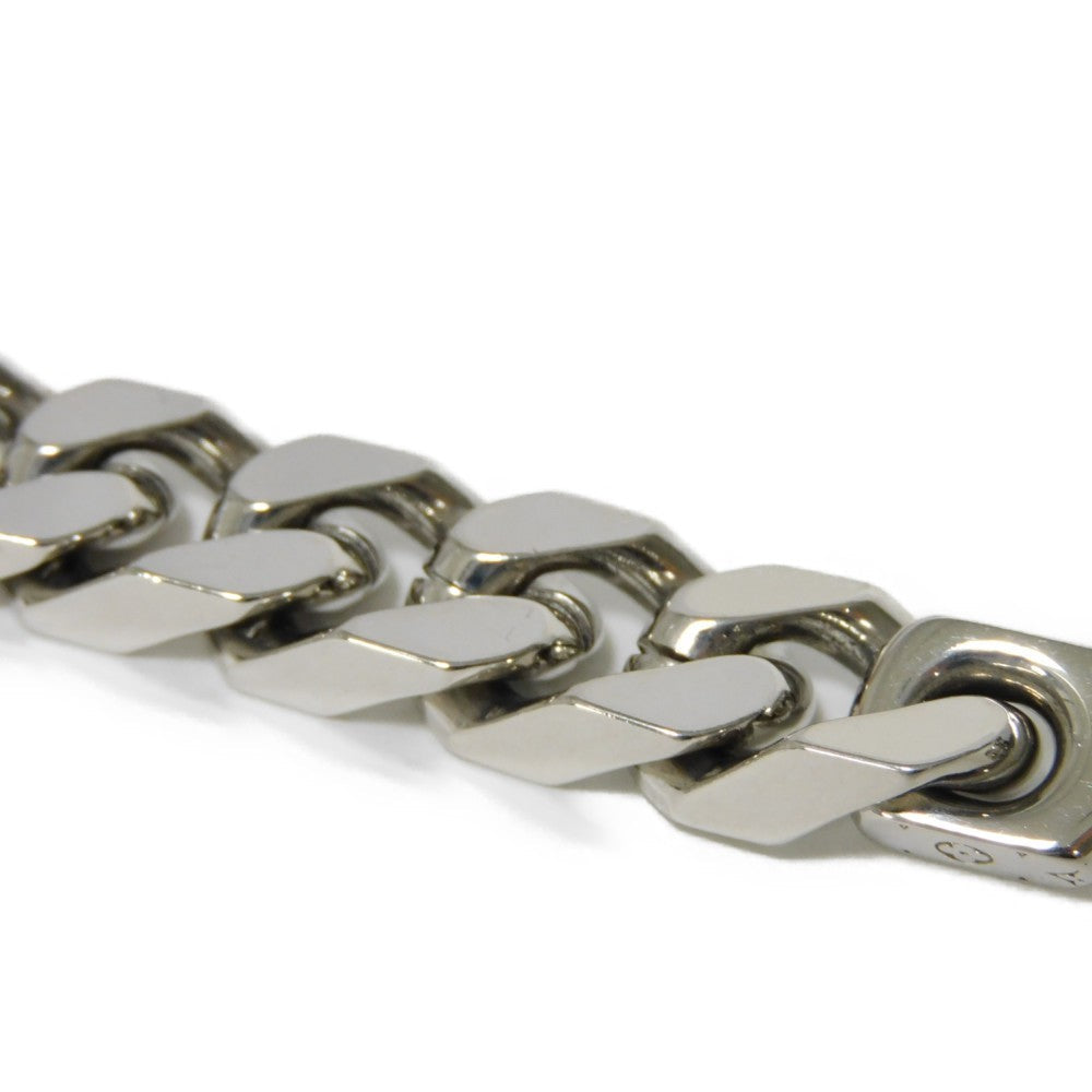 LOUIS VUITTON bracelet M00855 metal Silver Bracelet Chain Monogram mens  d