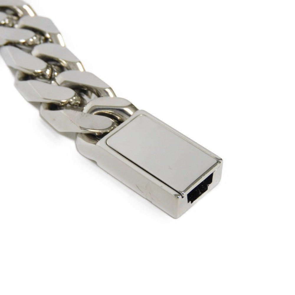 LOUIS VUITTON bracelet M62486 metal Silver Bracelet Chain Monogram mens  d