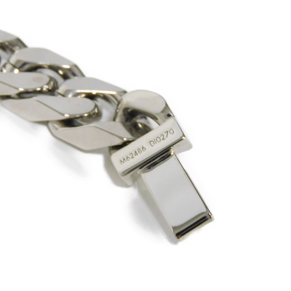 LOUIS VUITTON bracelet M62486 metal Silver Bracelet Chain Monogram mens  d