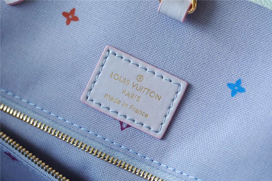 Top Quality Onthego GM Tote Bag In Monogram Canvas Sunrise Pastel For Women 16.1in/41cm Top Quality M46076