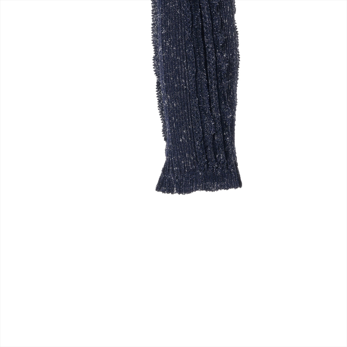 Chanel Coconut Button 23P Viscous Cardigan 34  Navy P74585  Race Short Race