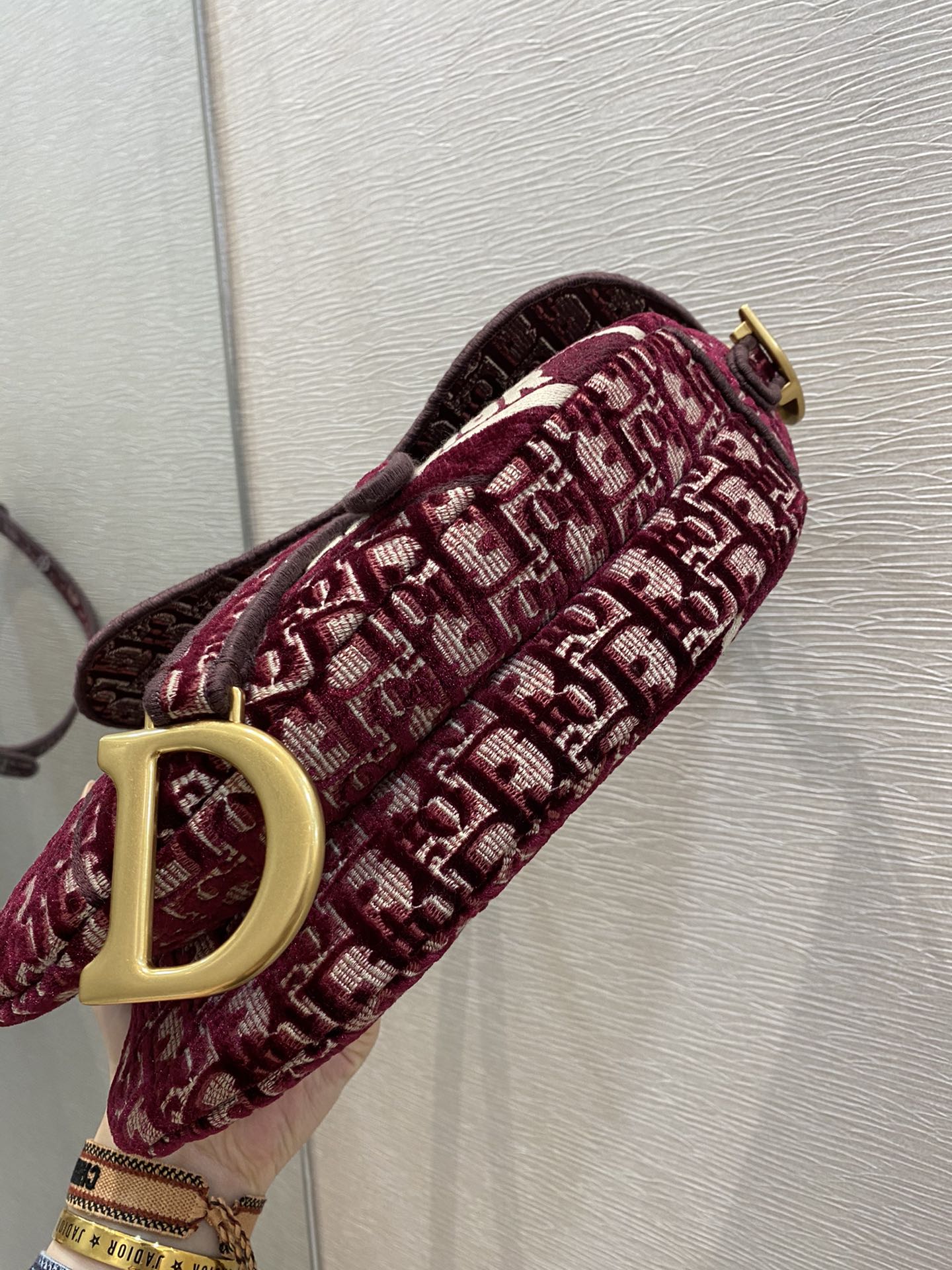 Top Quality Saddle Bag Red For Women 10in/26cm CD M0446CTZQ_M17E