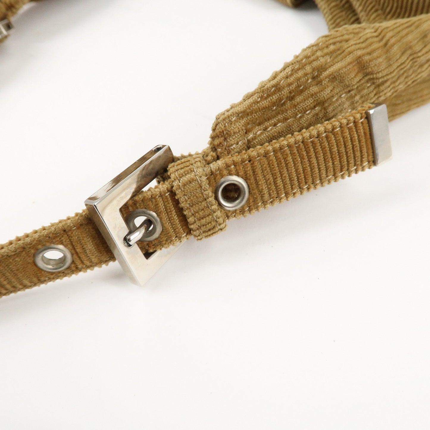 FENDI Corduroy Shoulder Bag 20686  d