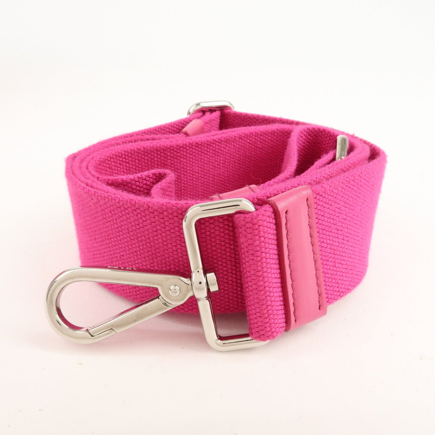 PRADA Canapa Mini Canvas 2Way Bag Hand Bag Pink 1BG439  d