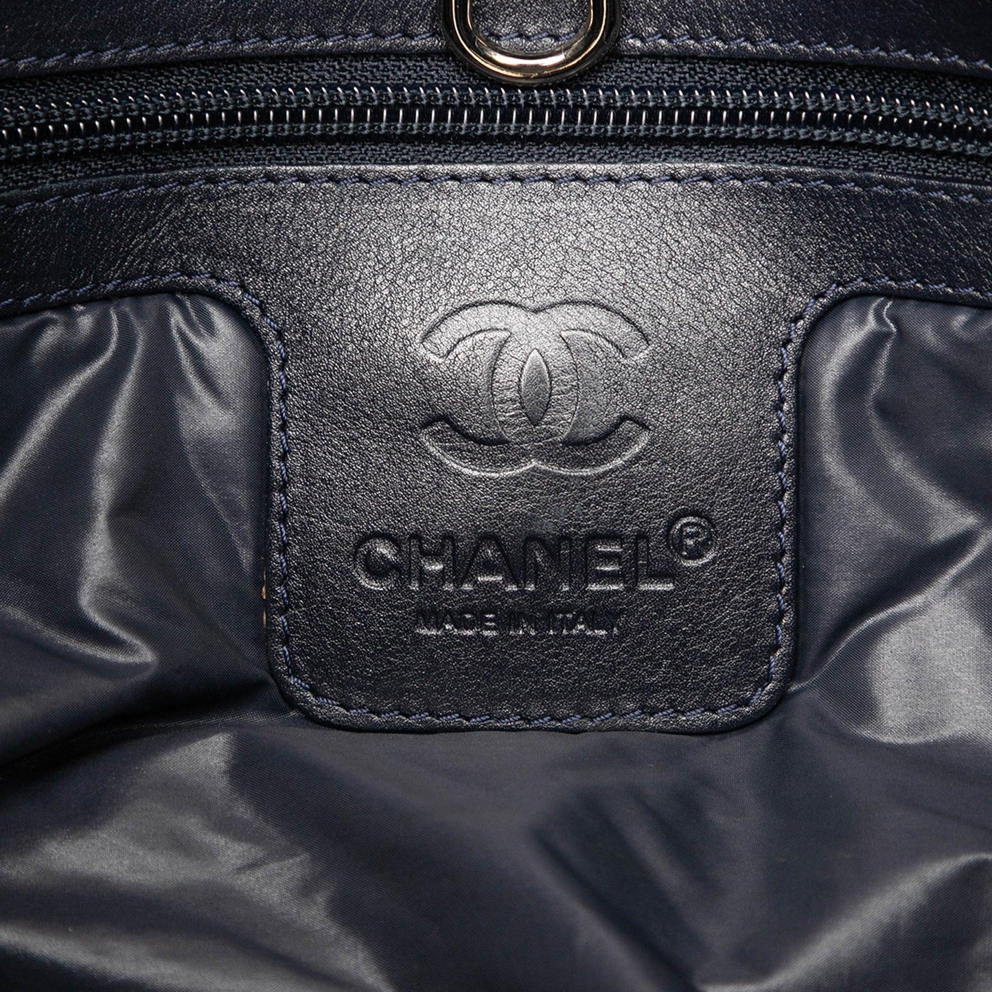 Green Chanel Small Quilted Nylon Coco Cocoon Tote