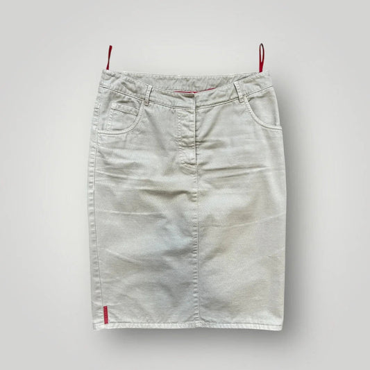 Prada Sport 2000's Denim Skirt 28"