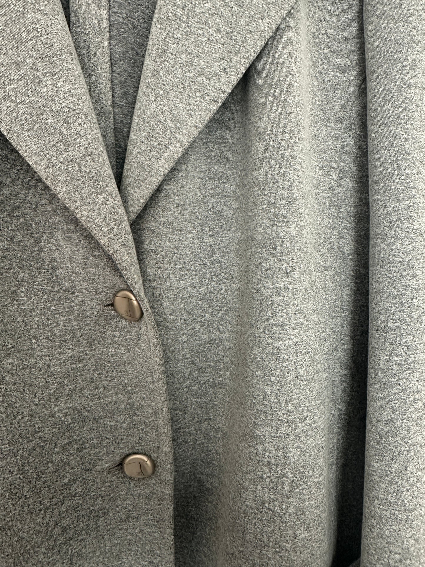 Chanel 98/A Grey Single Breasted Blazer Size FR 38 (UK 10)