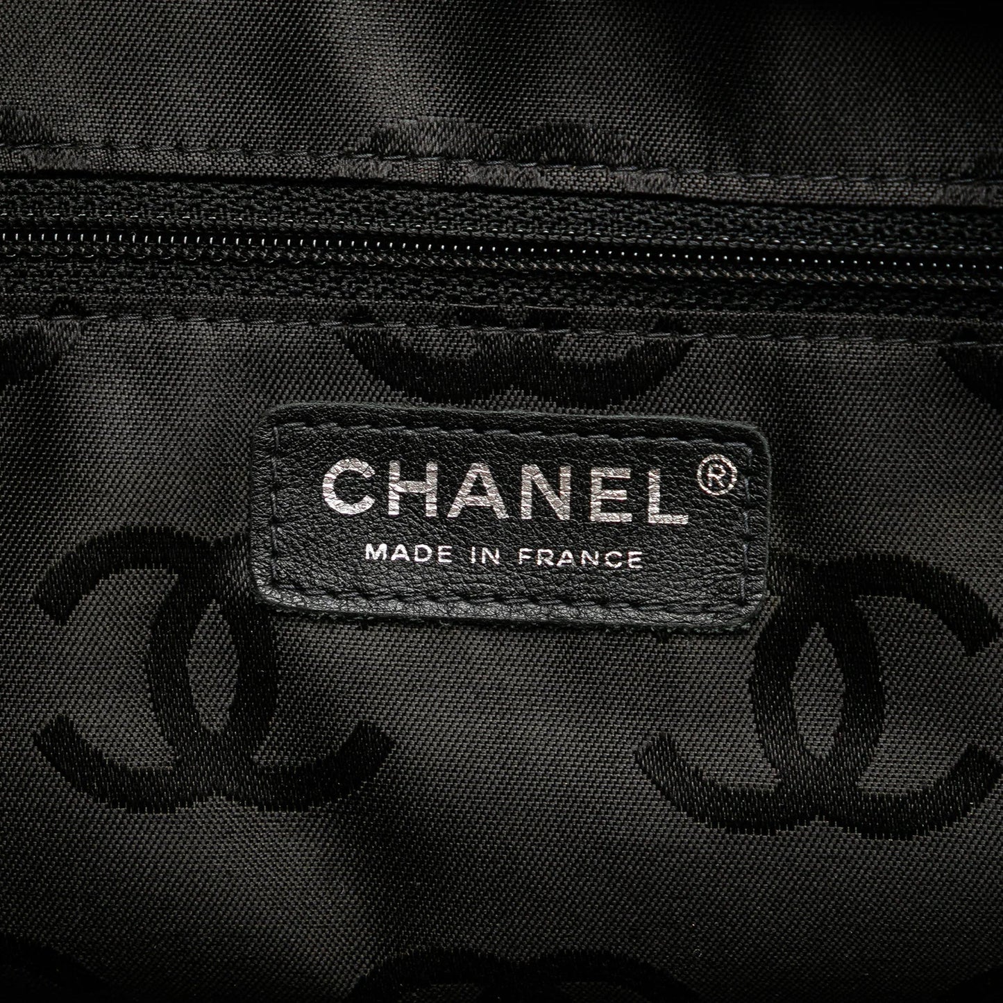 Brown Chanel Large Quilted Lambskin Cambon Ligne Tote